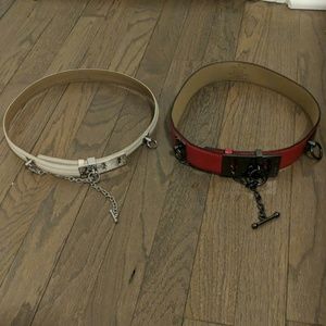 2 BCBGMaxAzria Belts